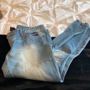 Acid washed jeans